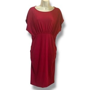 Old Navy Red Maternity Dress Medium